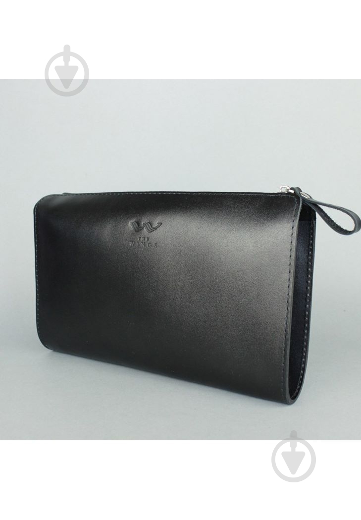 Клатч чоловічий Wings Mlatch TW-Mlatch-black-ksr чорний - фото 4 Клатч чоловічий Wings Mlatch TW-Mlatch-black-ksr чорний - фото 4