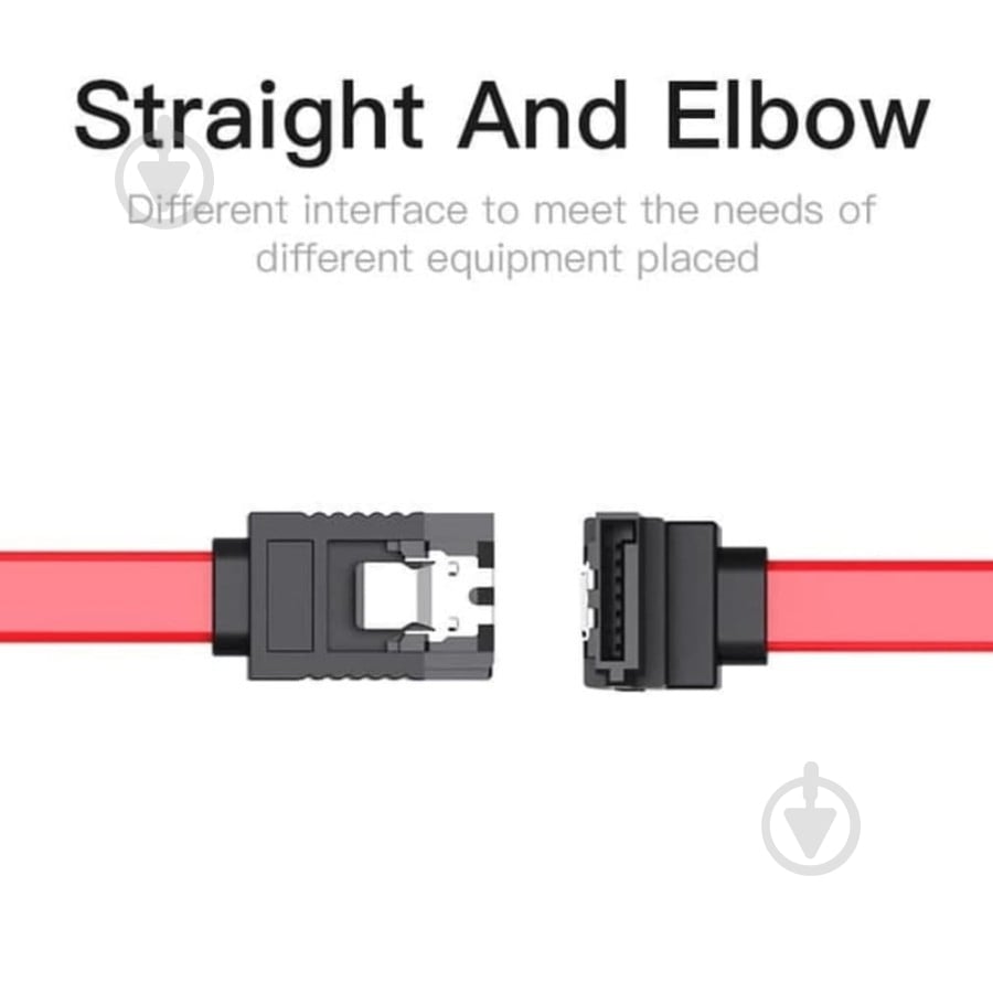 Кабель компьютерный внутренний Vention 0,5 м красный (KDDRD) - фото 4 Кабель компьютерный внутренний Vention 0,5 м красный (KDDRD) - фото 4