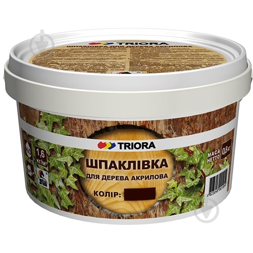 Шпаклівка для дерева Triora білий 400 мл - фото 1