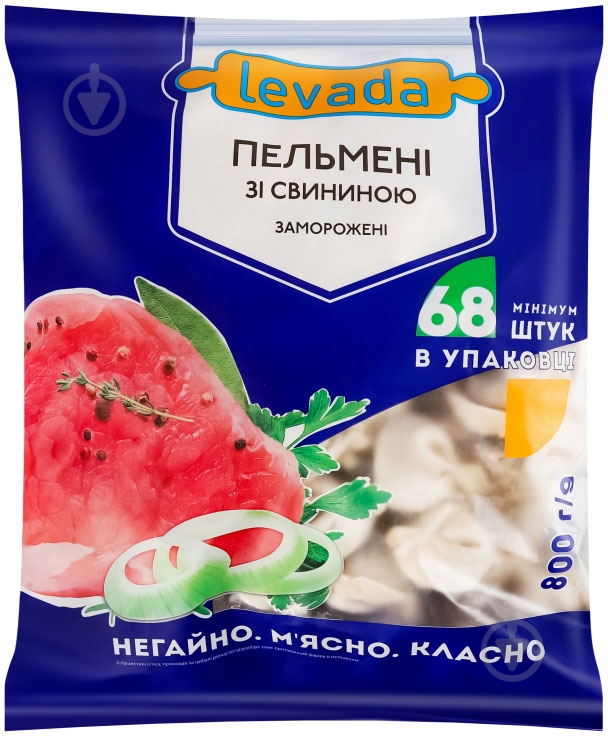 Пельмени Левада со свининой 800 г - фото 1