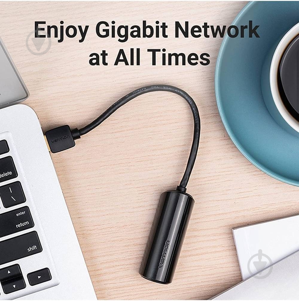 Перехідник Vention black (CEGBB) - фото 7