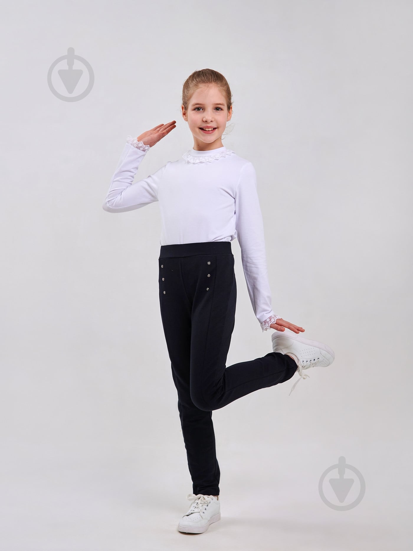Брюки Smil 115607 р.134 черный - фото 1