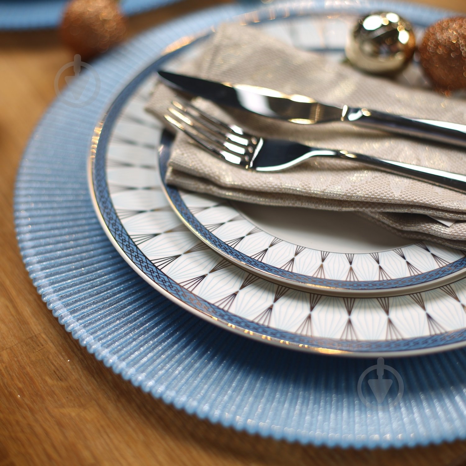 Блюдо Astera Callisto 23 см бежевий А0512-TH5826 - фото 2