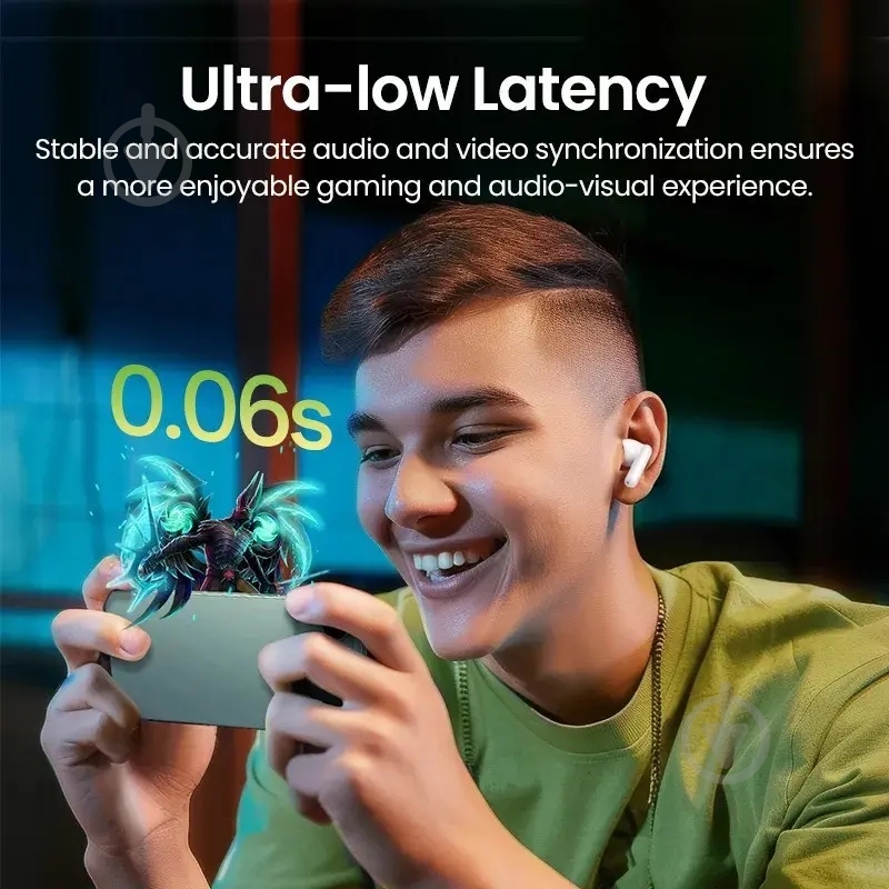 Навушники UGREEN HiTune T3C WS207 white (45110) - фото 8