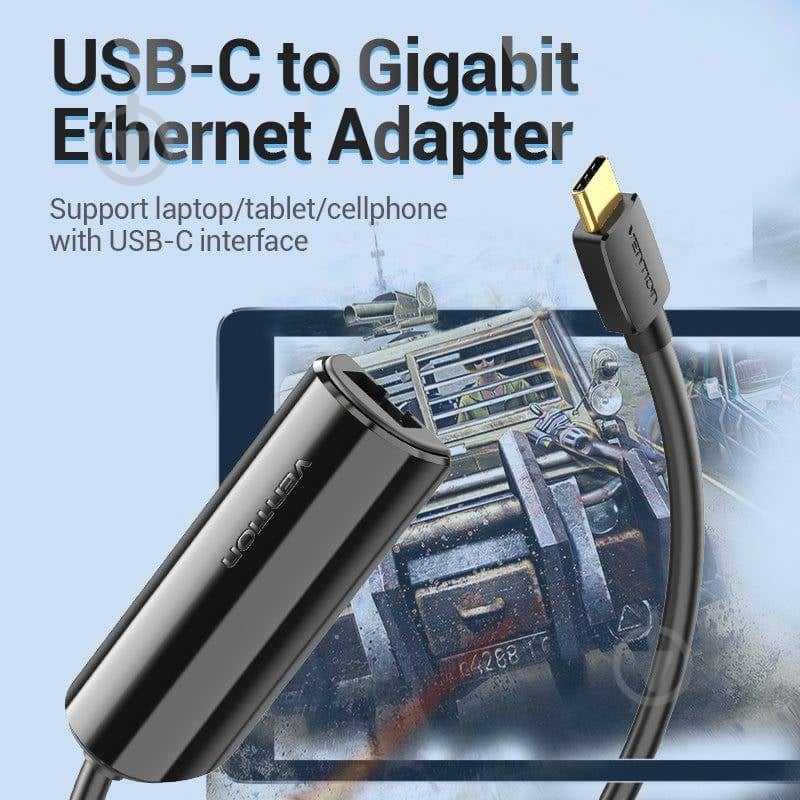 Переходник Vention черный (CFBBB) - фото 9