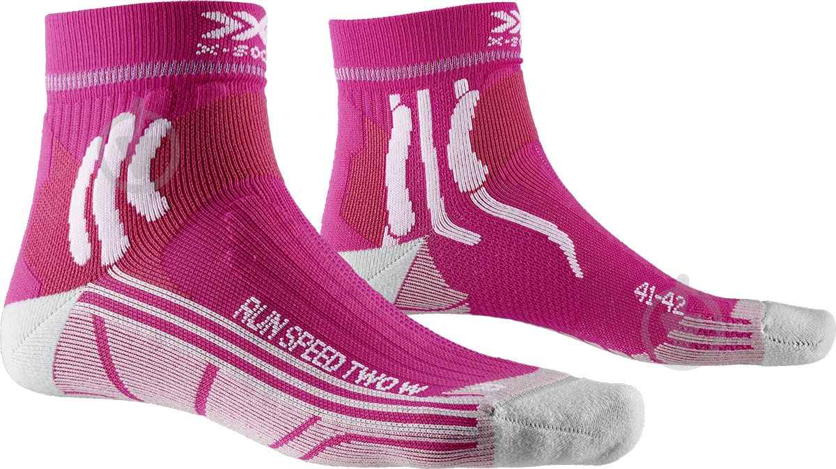 Носки X-Socks Run Speed Two Women XS-RS16S19W-P042 р.37-38 розовый - фото 1 Носки X-Socks Run Speed Two Women XS-RS16S19W-P042 р.37-38 розовый - фото 1