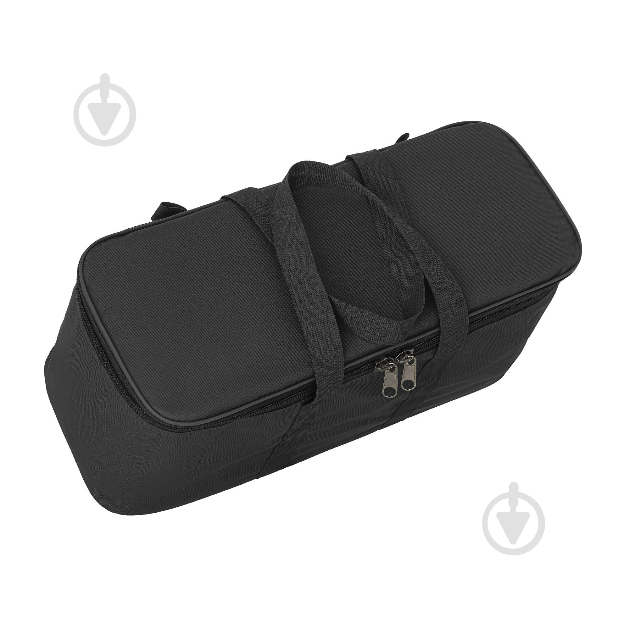 Сумка-органайзер в багажник 45,5х18,5х18 см Poputchik 09-718-1Д черный - фото 2 Сумка-органайзер в багажник 45,5х18,5х18 см Poputchik 09-718-1Д черный - фото 2