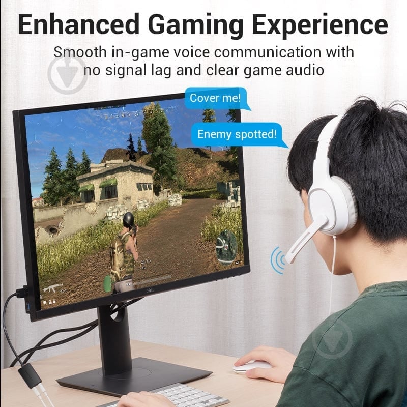 Звуковая карта Vention CDYB0 - фото 4 Звуковая карта Vention CDYB0 - фото 4