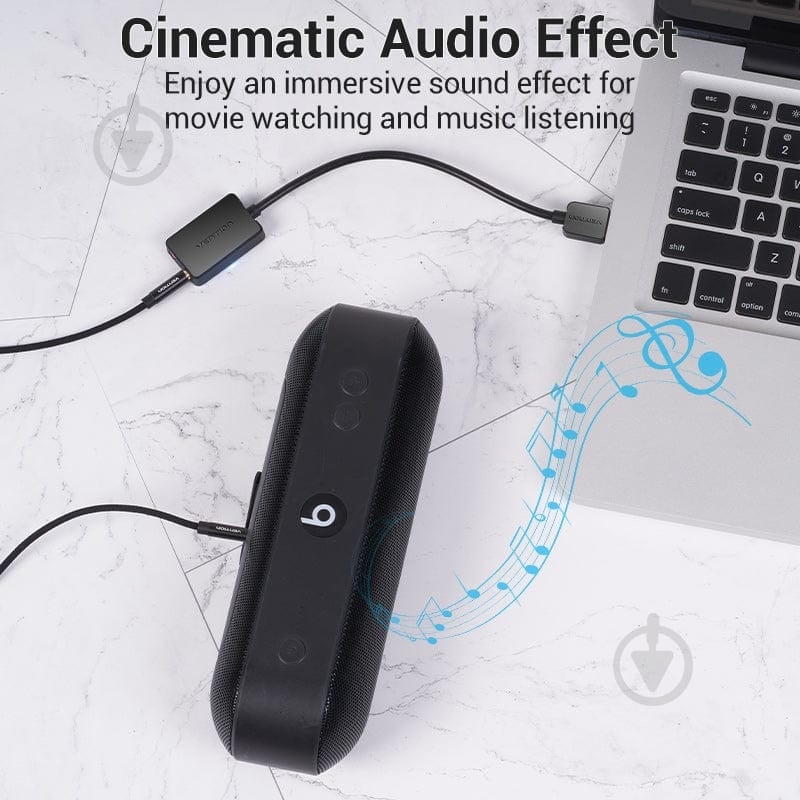 Звуковая карта Vention CDYB0 - фото 5 Звуковая карта Vention CDYB0 - фото 5