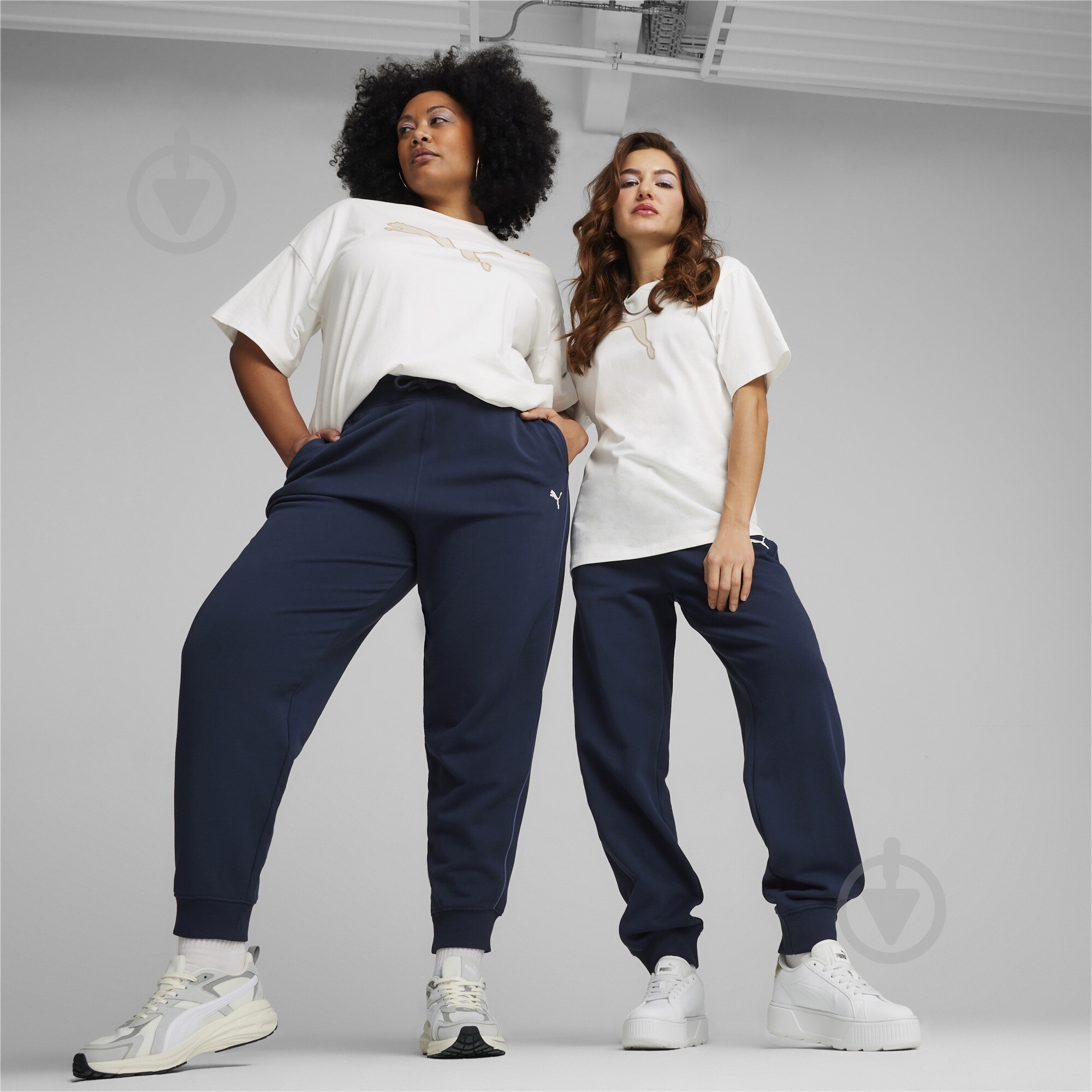 Брюки Puma HER HIGH-WAIST PANTS TR 67788914 р. M синий - фото 3