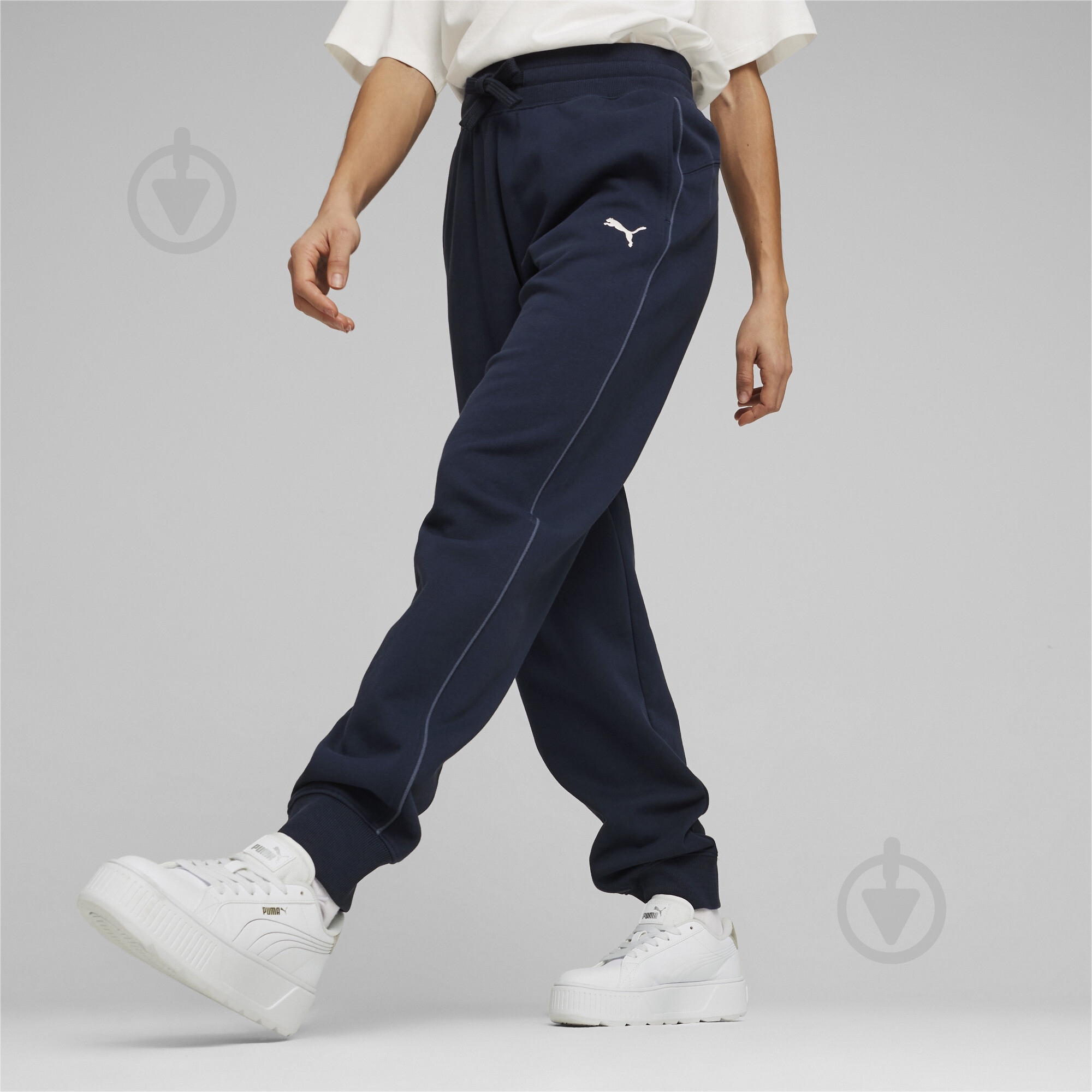 Брюки Puma HER HIGH-WAIST PANTS TR 67788914 р. M синий - фото 4