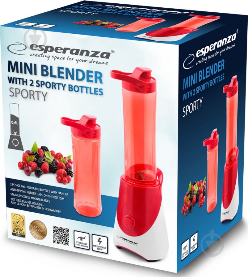 Фитнес-блендер Esperanza EKM015R - фото 3