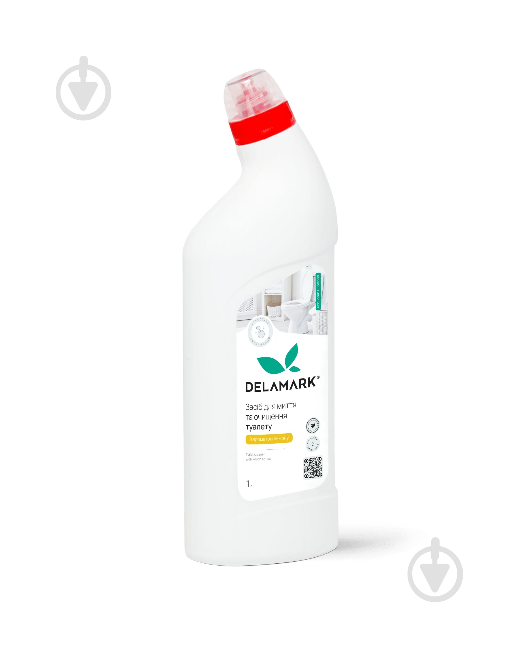 Средство DeLaMark для туалета с ароматом лимона 1 л - фото 1