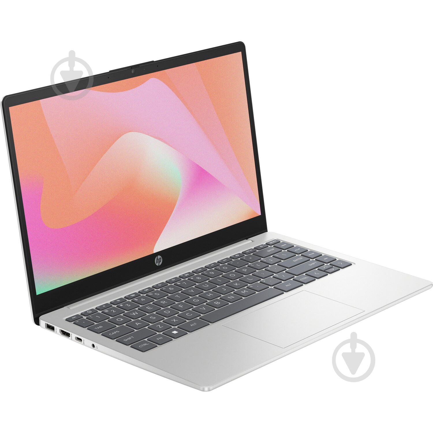 Ноутбук HP 14-em0029ua 14" (C9NA9EA) silver - фото 2