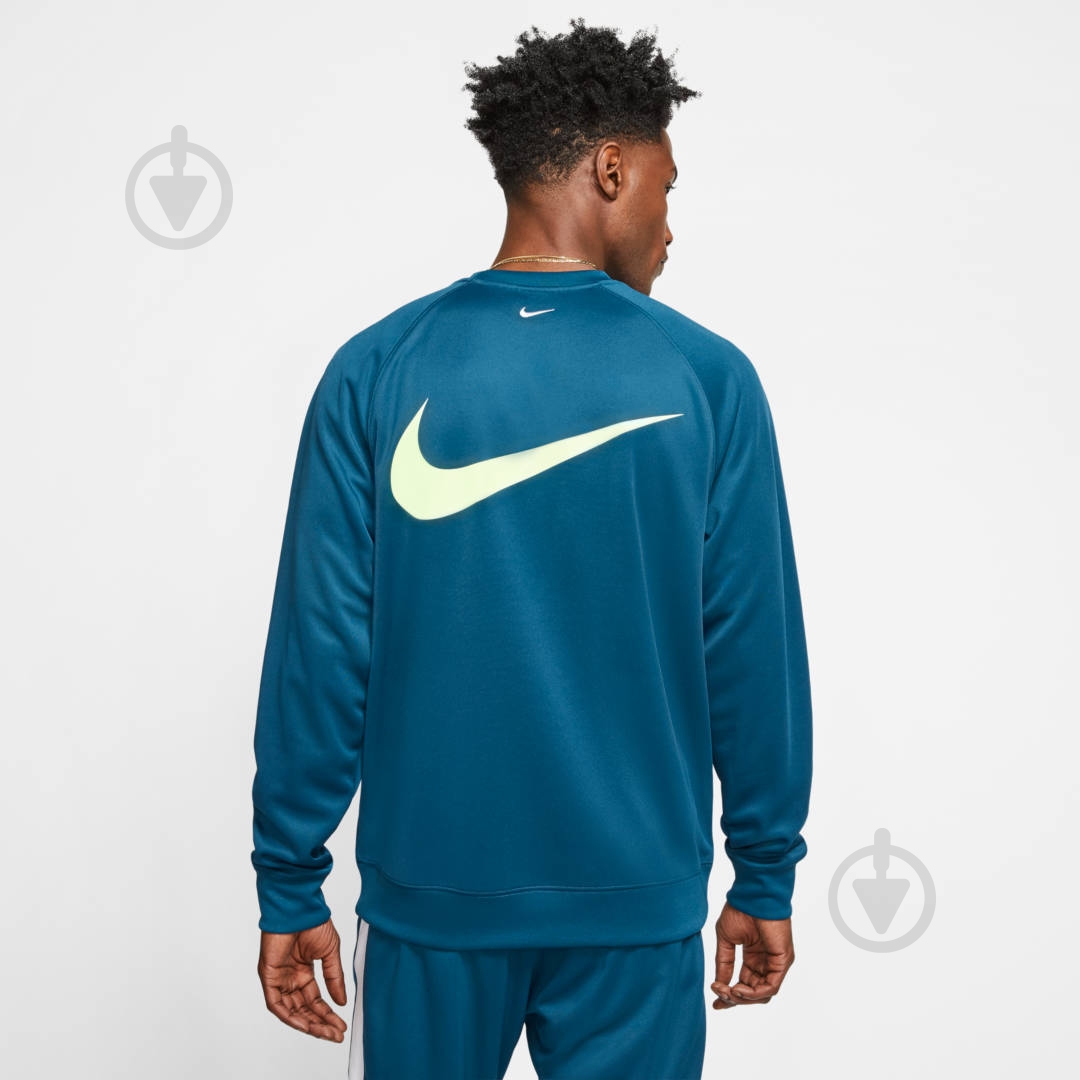 Свитшот Nike M NSW SWOOSH CREW PK CJ4840-499 р. M синий - фото 2 Свитшот Nike M NSW SWOOSH CREW PK CJ4840-499 р. M синий - фото 2