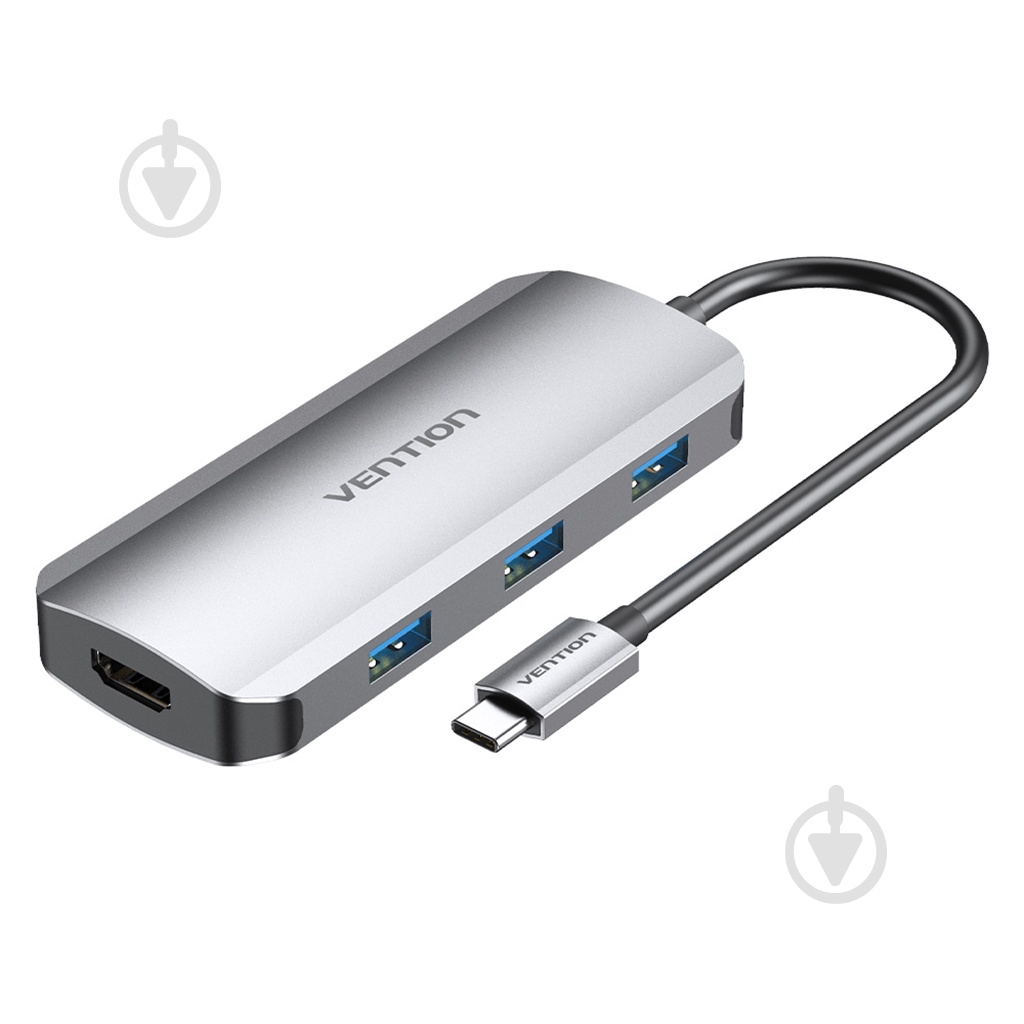 Док-станция Vention silver (TODHB) - фото 1 Док-станция Vention silver (TODHB) - фото 1