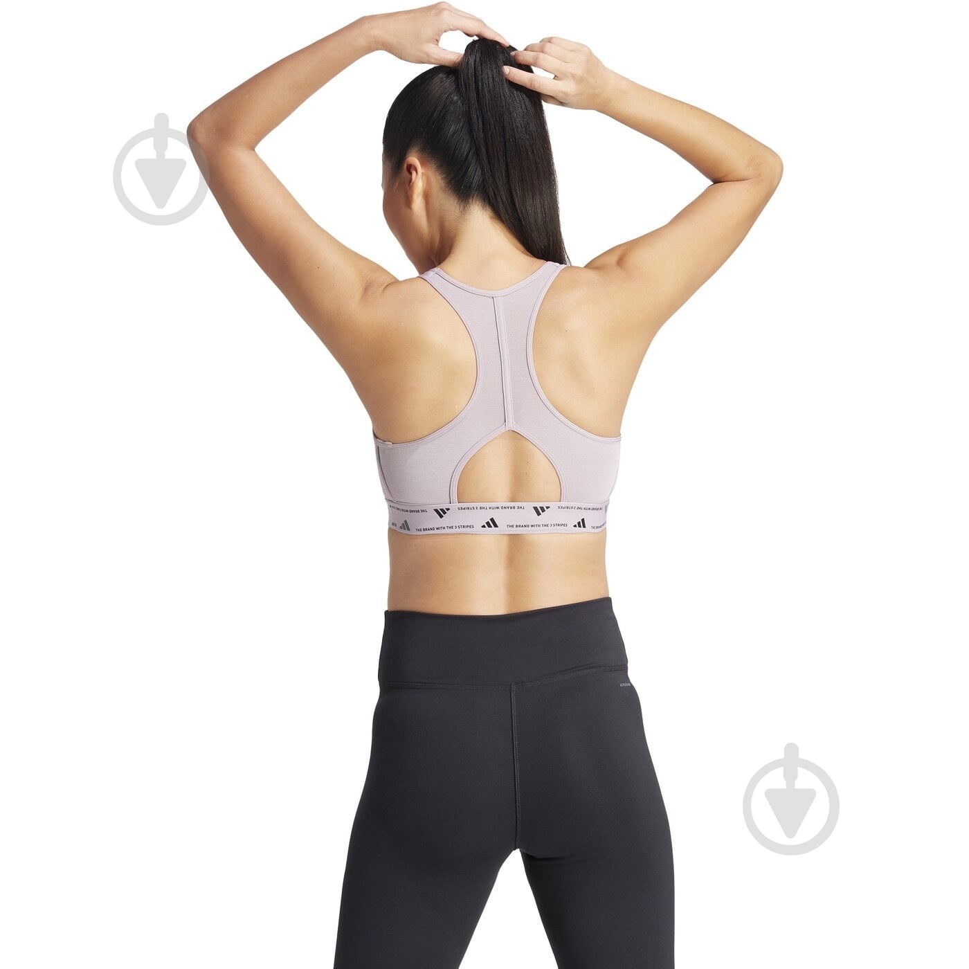 Бра Adidas IM5368 р.L-A/B фіолетовий - фото 4