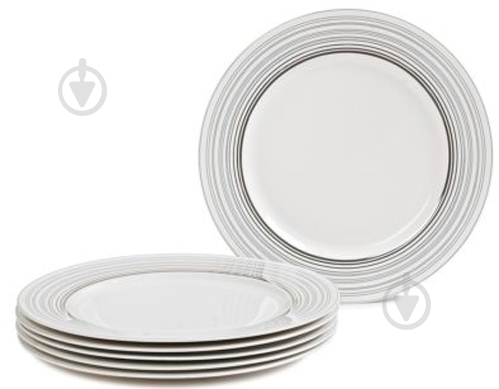 Набор суповых тарелок Astera Melody 22,5 см 6 шт белые A05260-GC11049 - фото 2