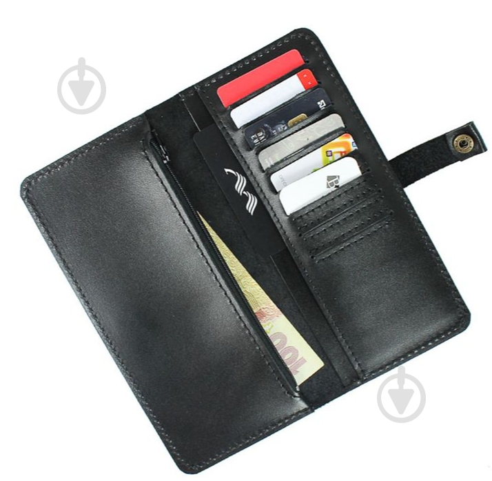 Портмоне The Wings Medium Purse черный TW-Medium-black-ksr - фото 1