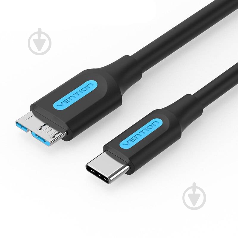 Дата-кабель Vention 0,5 м черный (CQABD) - фото 1