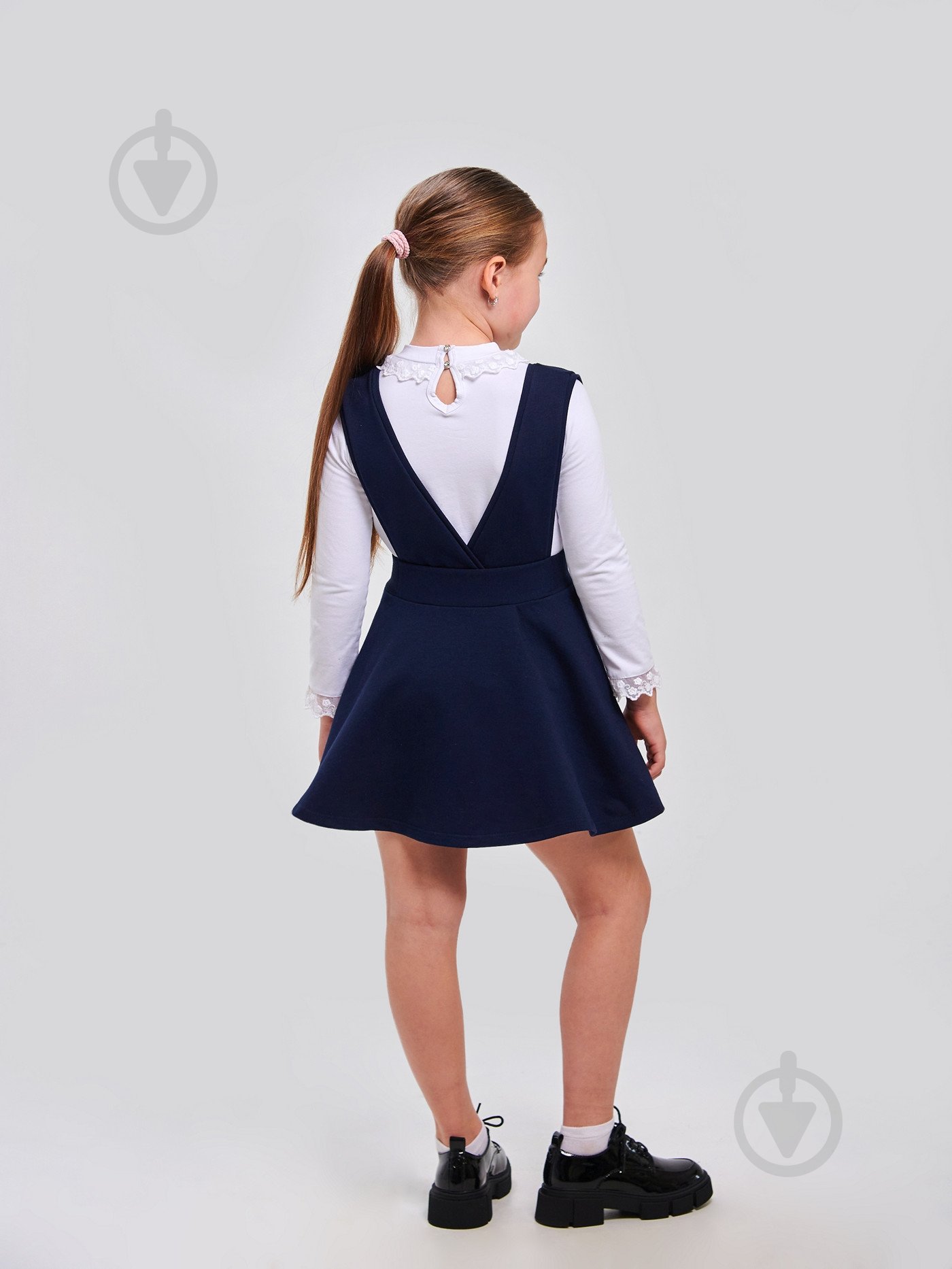 Сарафан для дівчаток Smil р.116 темно-синій 120401 - фото 3