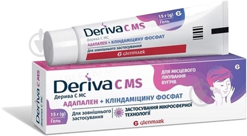 Дерива МС в тубе 15 г гель 1 мг - фото 1