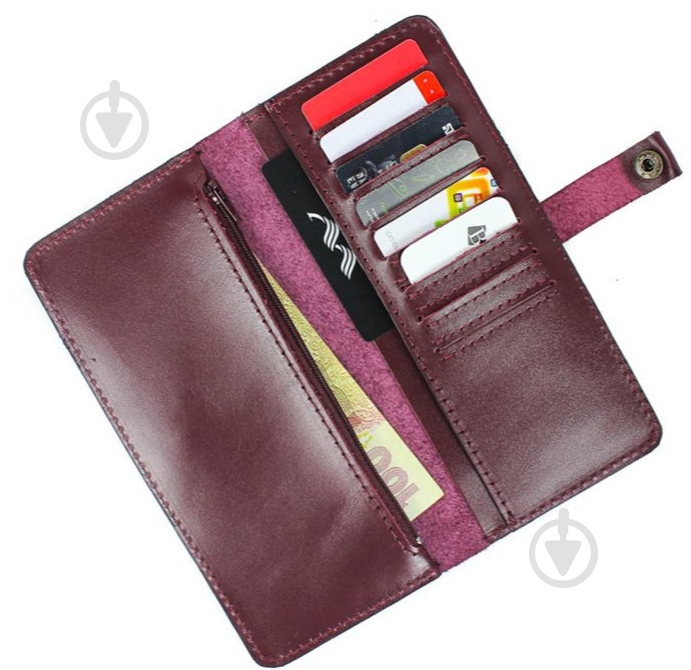 Портмоне The Wings Medium Purse бордовый TW-Medium-mars-ksr - фото 1