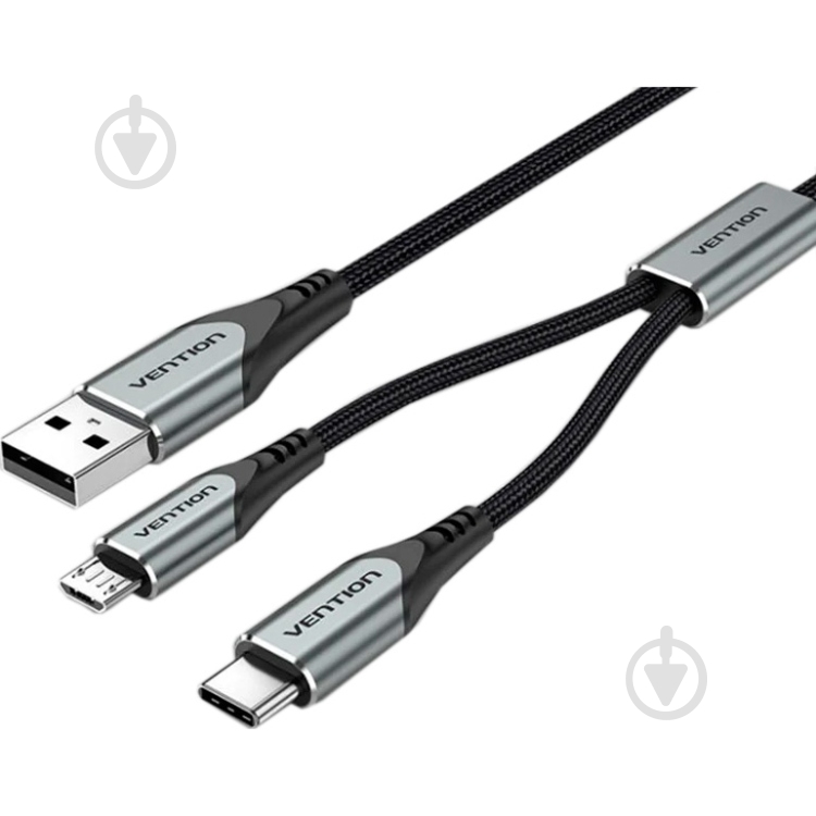 Кабель Vention 0,5 м черный (CQGHD) - фото 1 Кабель Vention 0,5 м черный (CQGHD) - фото 1