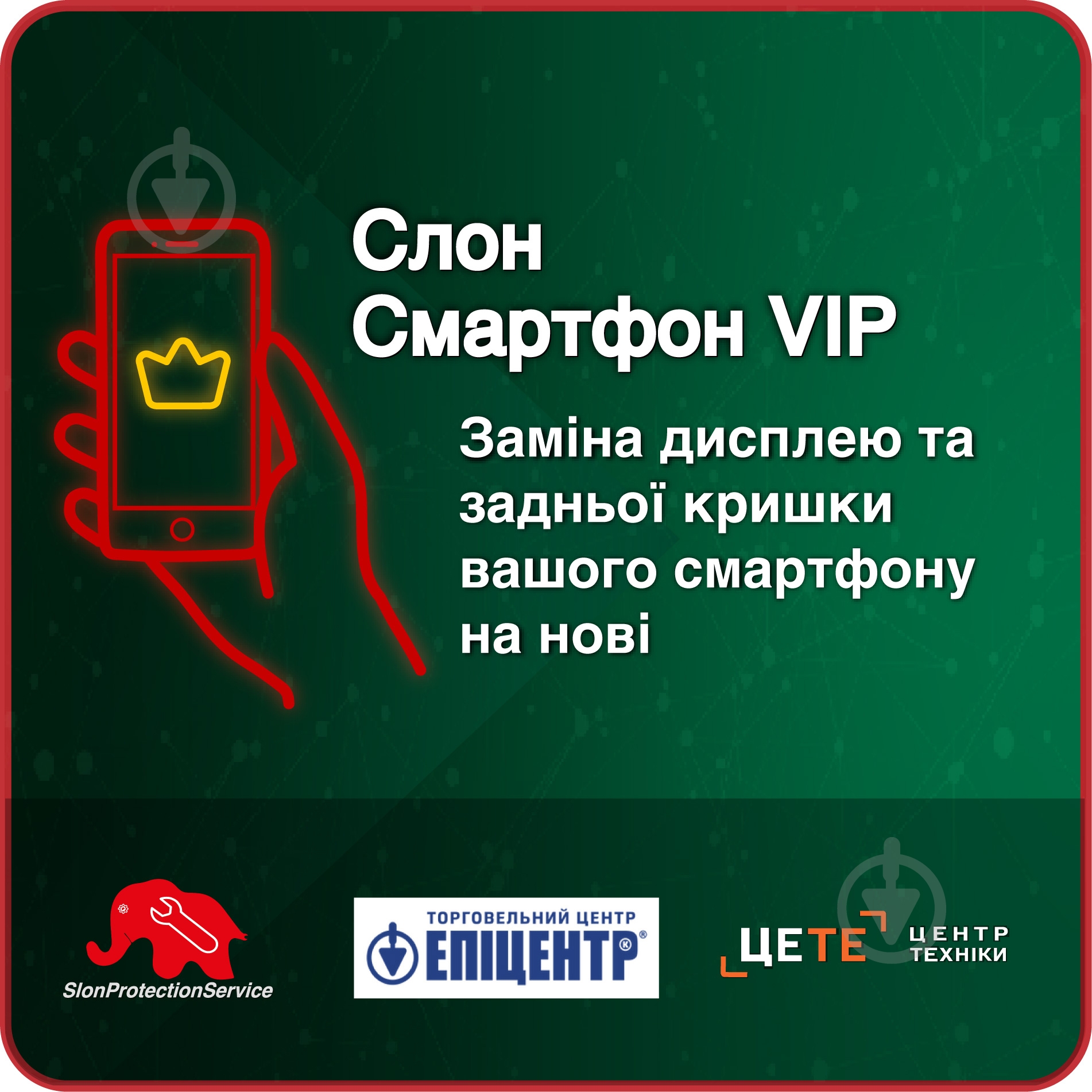 Электронный ключ доступа к сервису Слон смартфон VIP 6 месяцев - фото 1