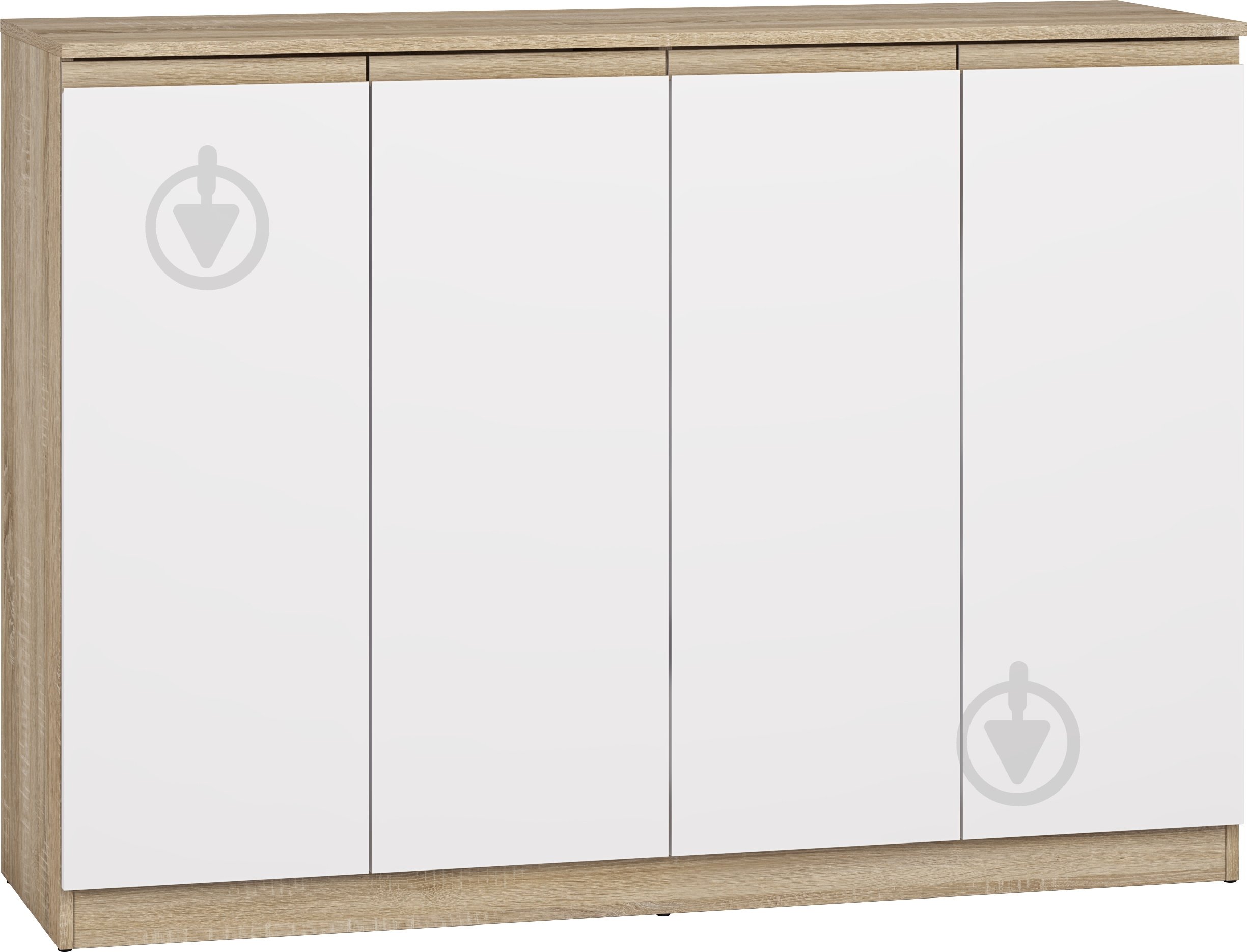 УЦІНКА! Комод Грейд Естер 4д 1400x1010x442 мм дуб сонома/білий (УЦ №2878) - фото 1 УЦІНКА! Комод Грейд Естер 4д 1400x1010x442 мм дуб сонома/білий (УЦ №2878) - фото 1