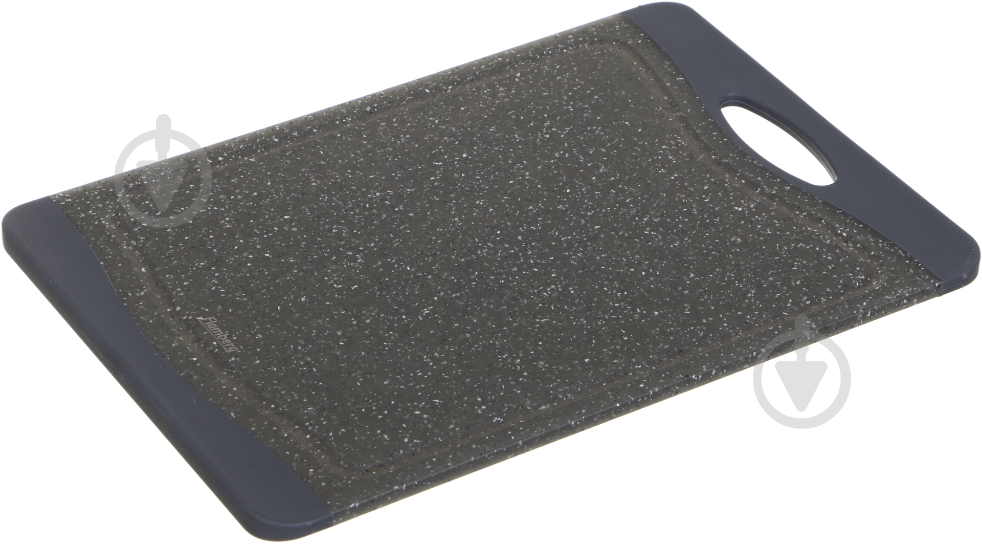 Дошка кухонна з ручкою Flamberg Graphite Non-Slip 33x23x1,2 см - фото 2