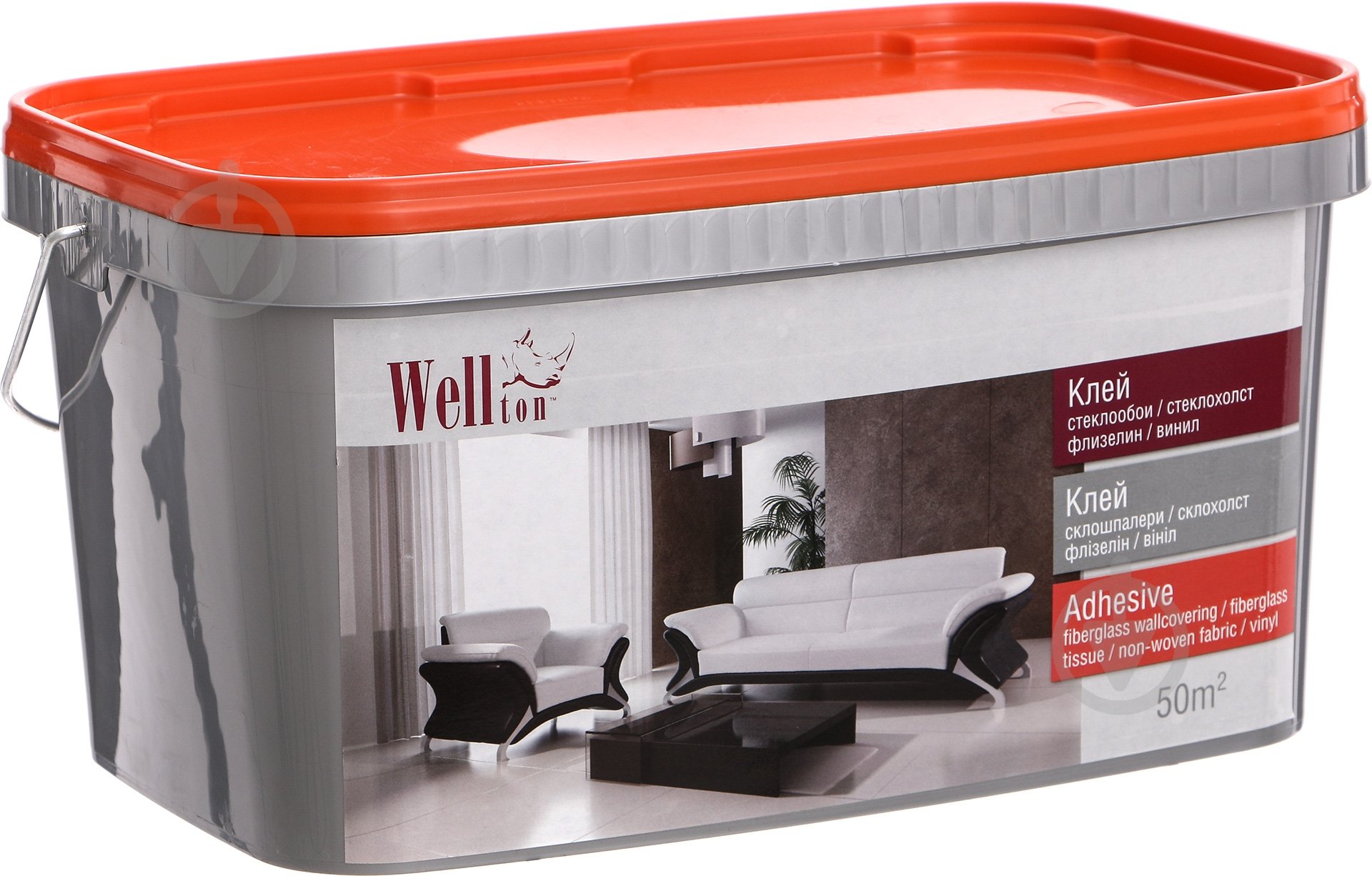 Клей для стеклообоев Wellton GW10 10 кг - фото 2