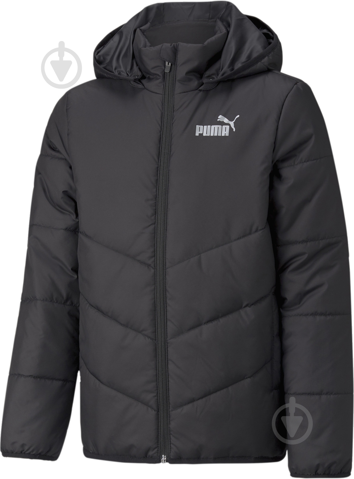 Куртка для мальчиков зимняя Puma ESS Padded HD Jacket B 58956901 черная - фото 1