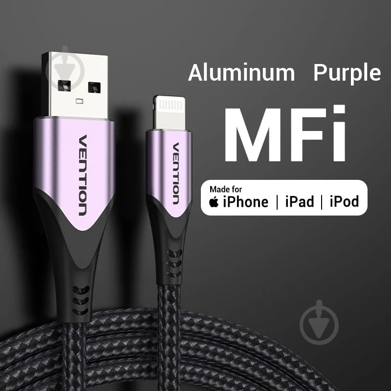 Кабель Vention 2 м черный (LABVH) - фото 2 Кабель Vention 2 м черный (LABVH) - фото 2