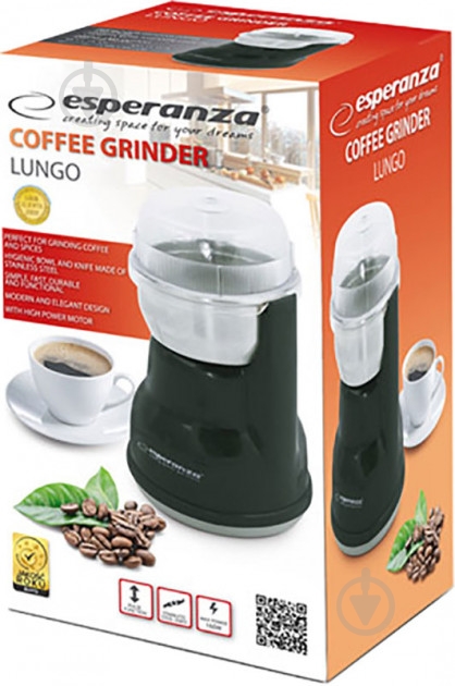 Кофемолка Esperanza Coffee Grinder Lungo EKC002K - фото 2 Кофемолка Esperanza Coffee Grinder Lungo EKC002K - фото 2