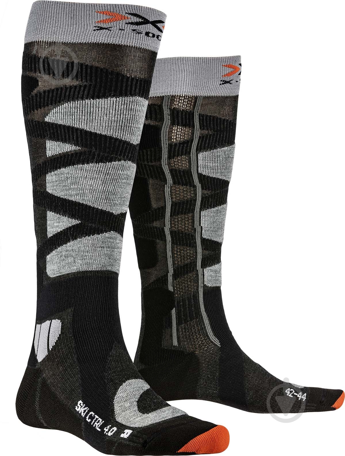 Носки X-Socks Ski Control 4.0 XS-SSKCW19U-G037 р.42-44 темно-серый - фото 1 Носки X-Socks Ski Control 4.0 XS-SSKCW19U-G037 р.42-44 темно-серый - фото 1