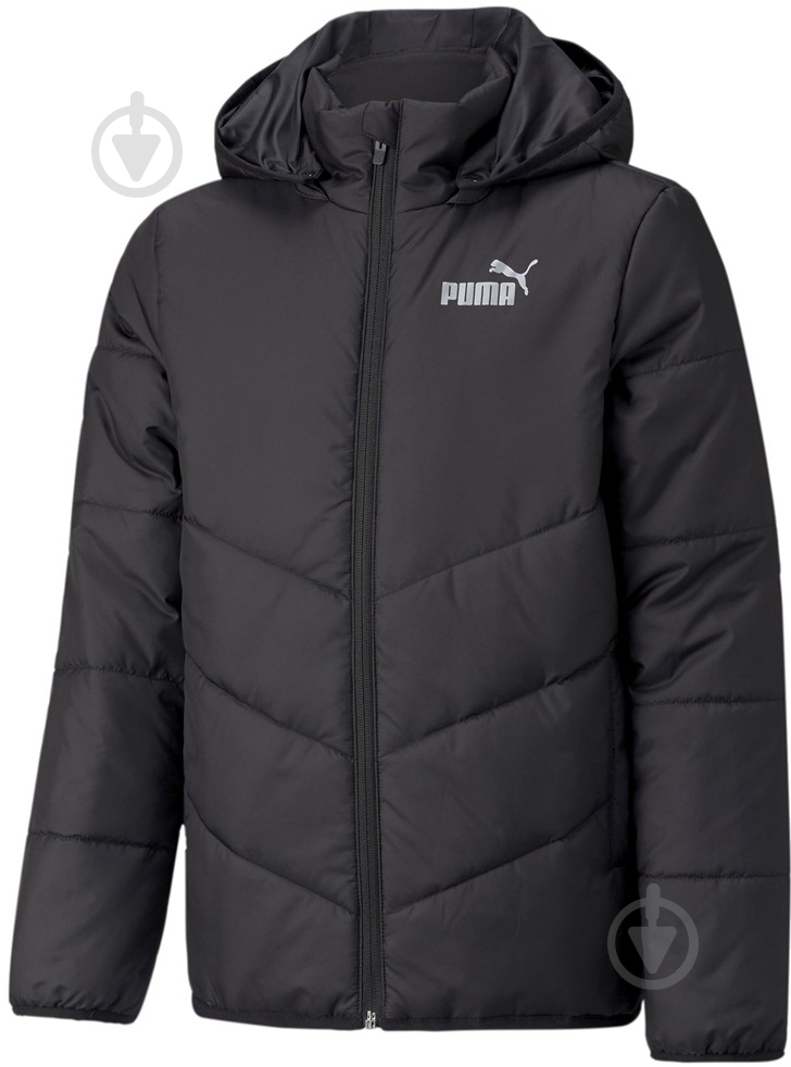 Куртка для мальчиков зимняя Puma ESS Padded HD Jacket B 58956901 черная - фото 1