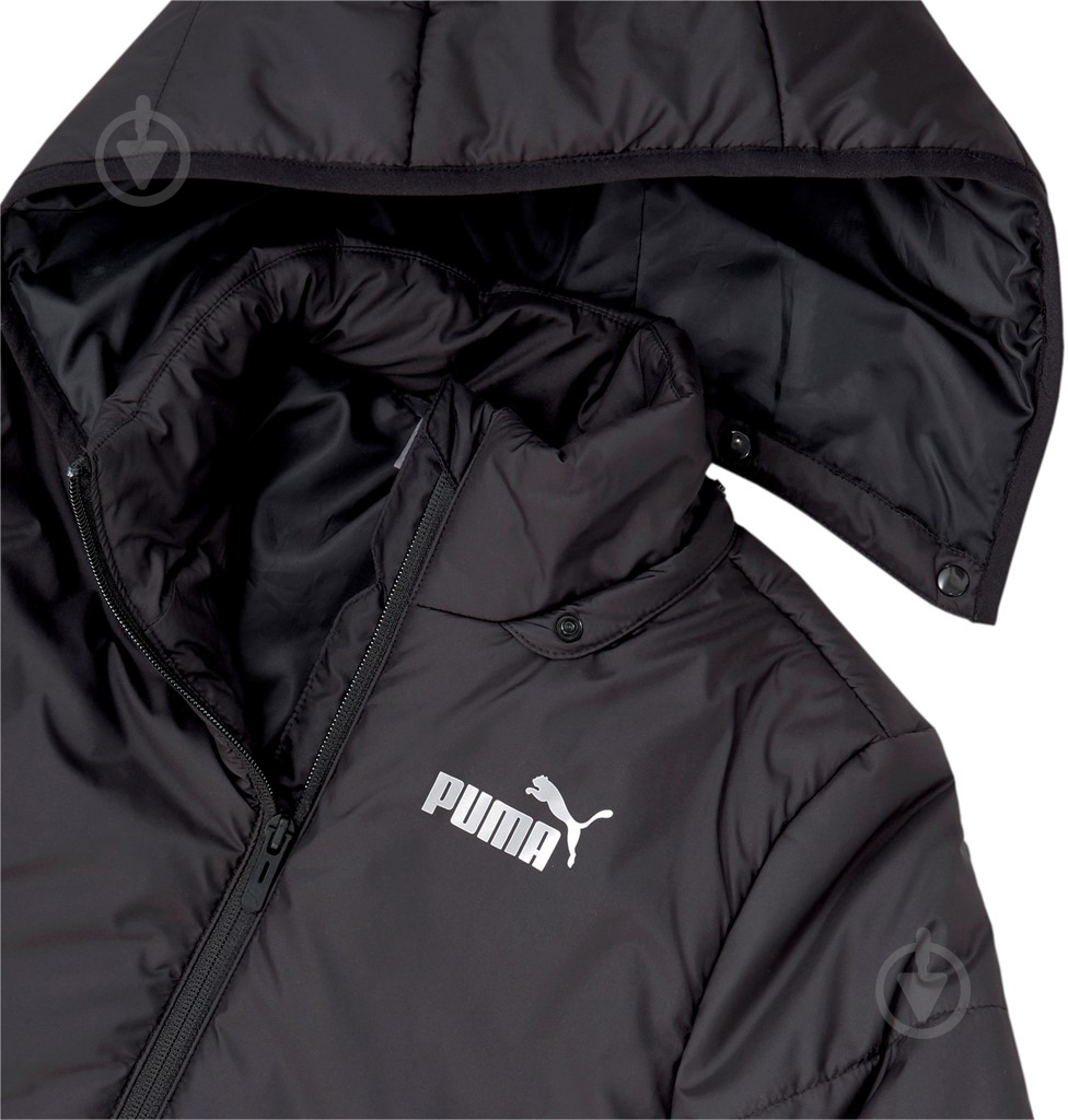 Куртка для мальчиков зимняя Puma ESS Padded HD Jacket B 58956901 черная - фото 3