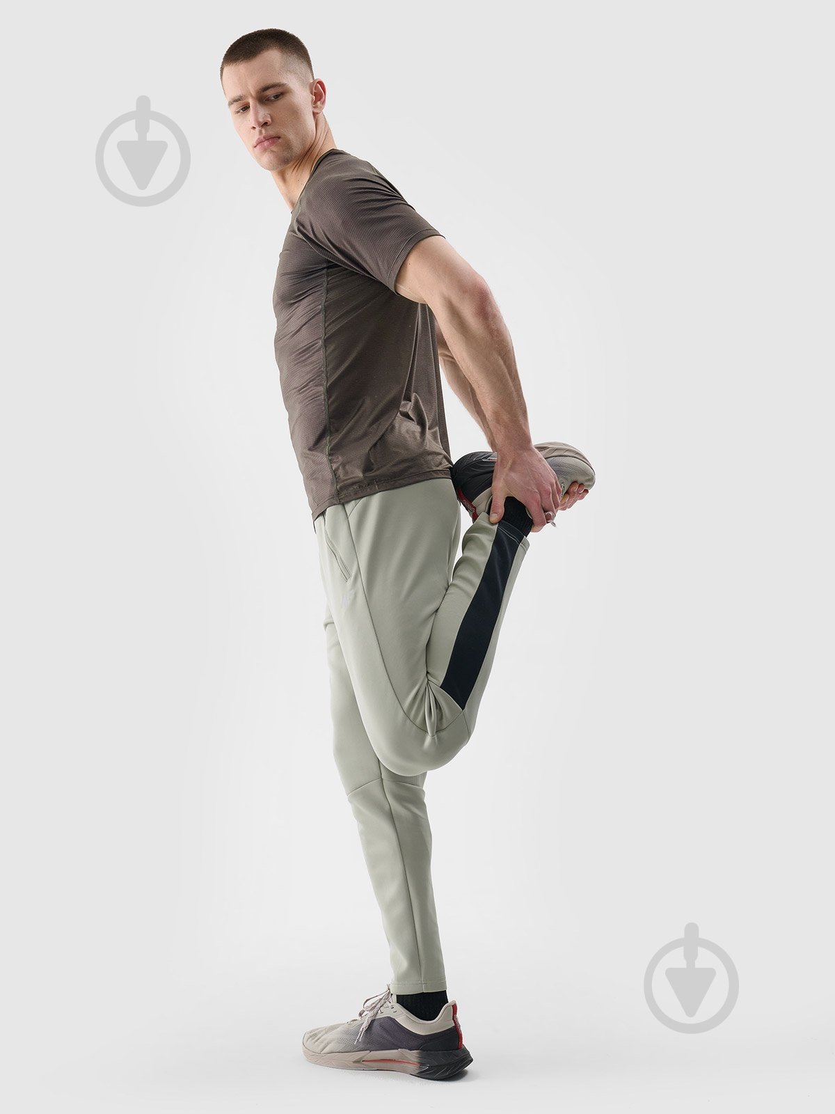 Футболка 4F TSHIRT FNK M1217 4FWSS25TFTSM1217-81S р.XL коричневий - фото 4