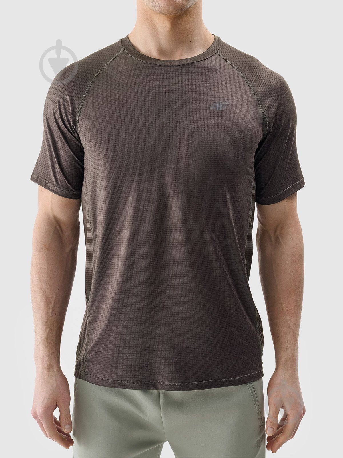 Футболка 4F TSHIRT FNK M1217 4FWSS25TFTSM1217-81S р.XL коричневий - фото 5