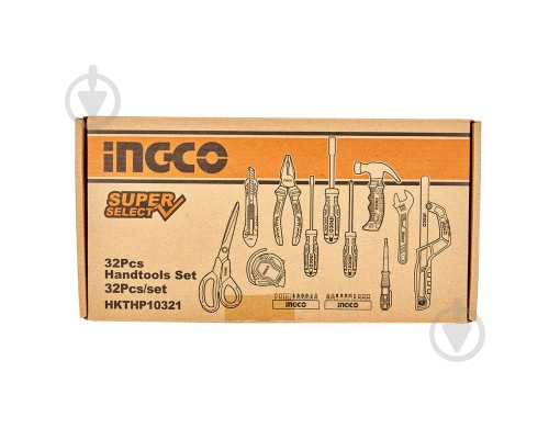 Набор ручного инструмента INGCO Super Select INGCO 32 шт. HKTHP10321 - фото 11 Набор ручного инструмента INGCO Super Select INGCO 32 шт. HKTHP10321 - фото 11