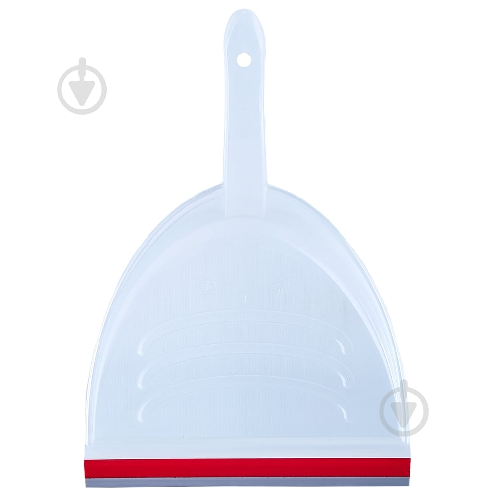 Совок для мусора Евро Алеана прозрачный - фото 1