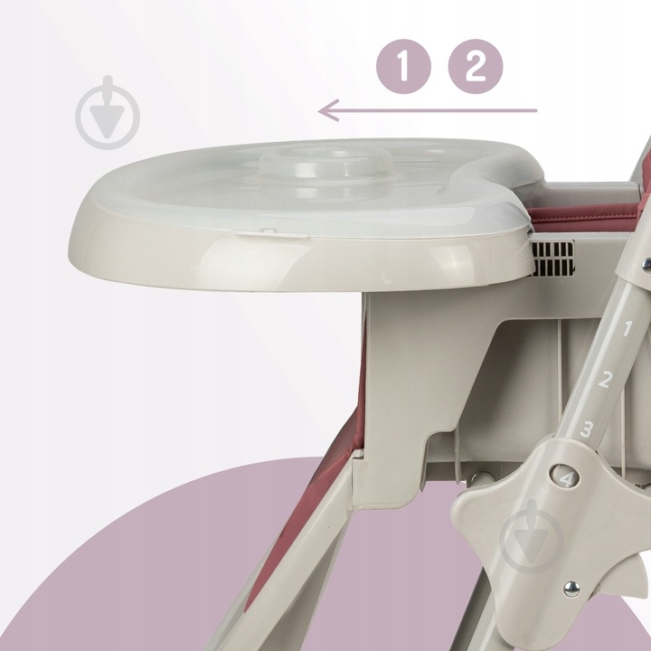 Стільчик для годування MoMi GOJO pink - фото 6