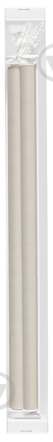 Ролета мини день-ночь Rollotex с фиксацией под наклон BH 213 Кремовая 62x170 см - фото 3