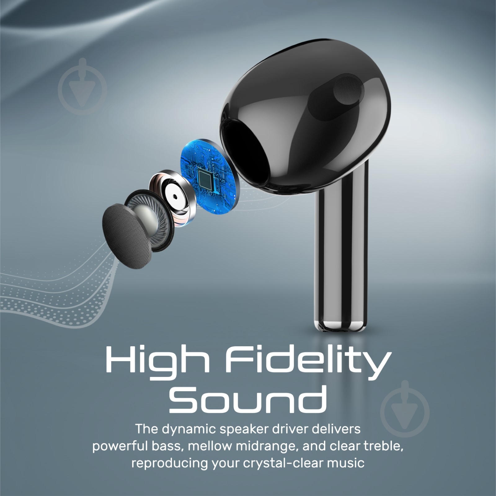 Наушники Promate black (freepods-2.black) - фото 6 Наушники Promate black (freepods-2.black) - фото 6