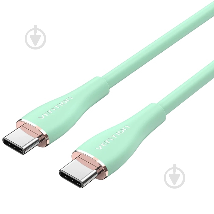 USB-кабель Vention 1,5 м зеленый (TAWGG) - фото 1
