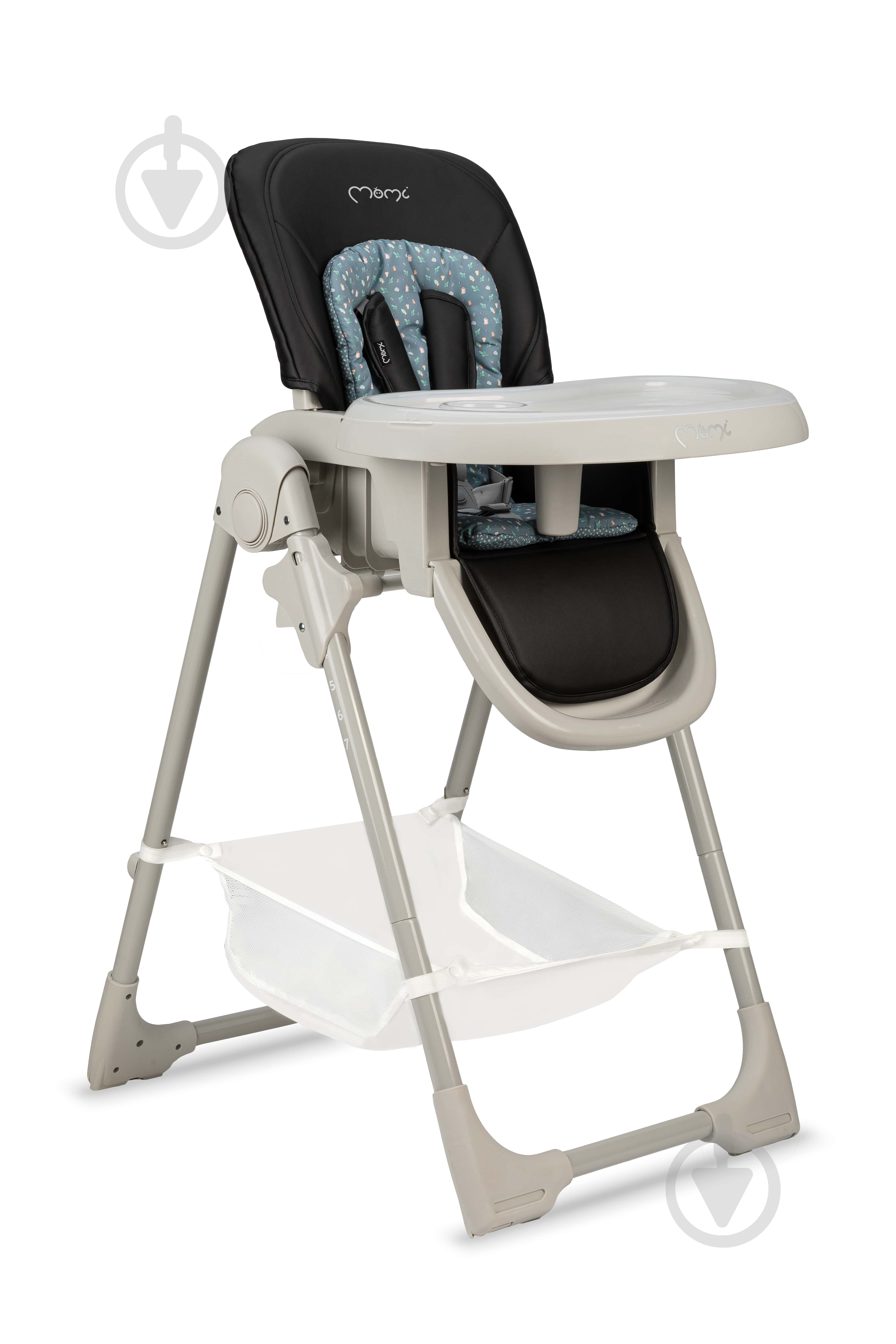 Стульчик для кормления MoMi GOJO black - фото 10 Стульчик для кормления MoMi GOJO black - фото 10