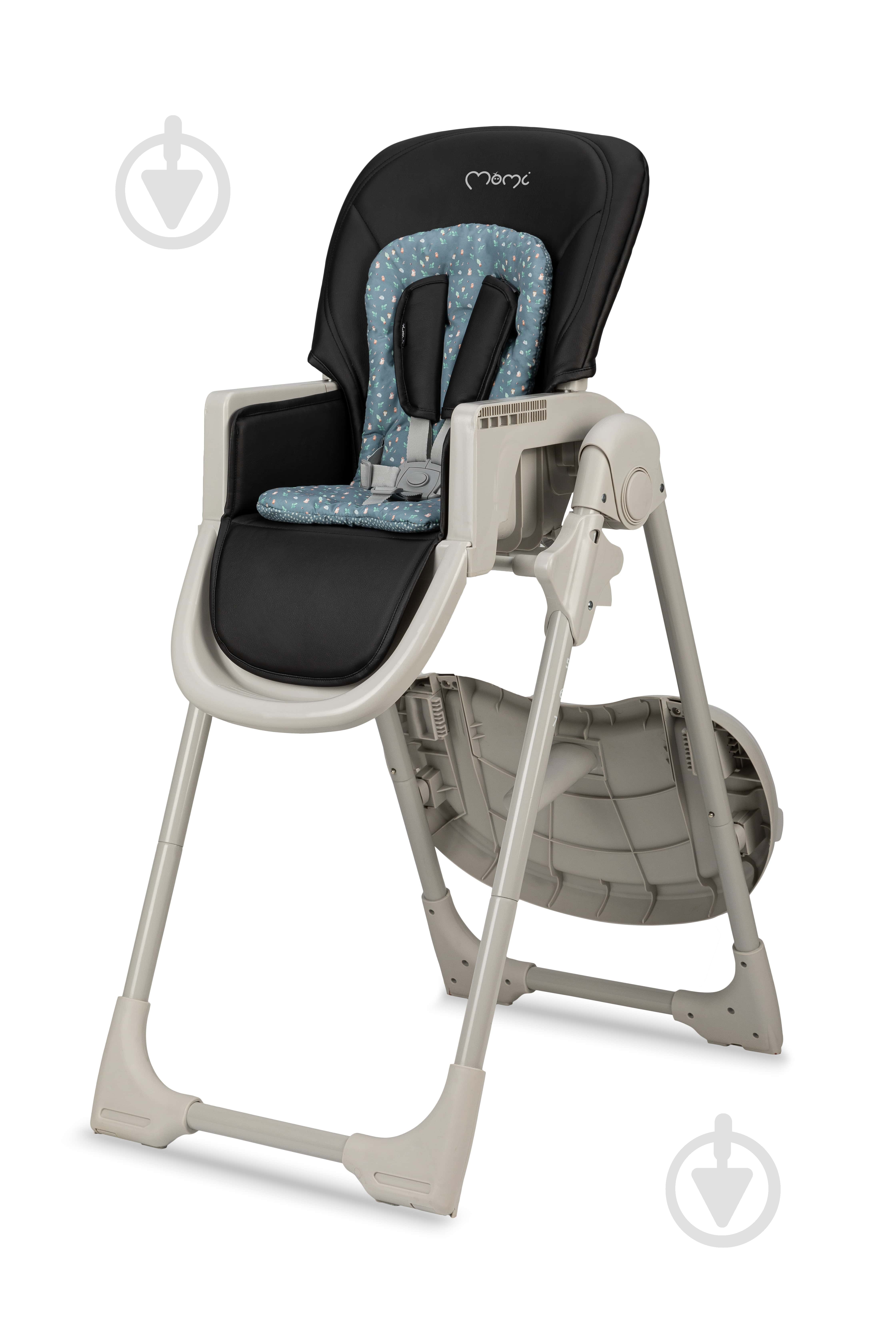 Стульчик для кормления MoMi GOJO black - фото 12 Стульчик для кормления MoMi GOJO black - фото 12