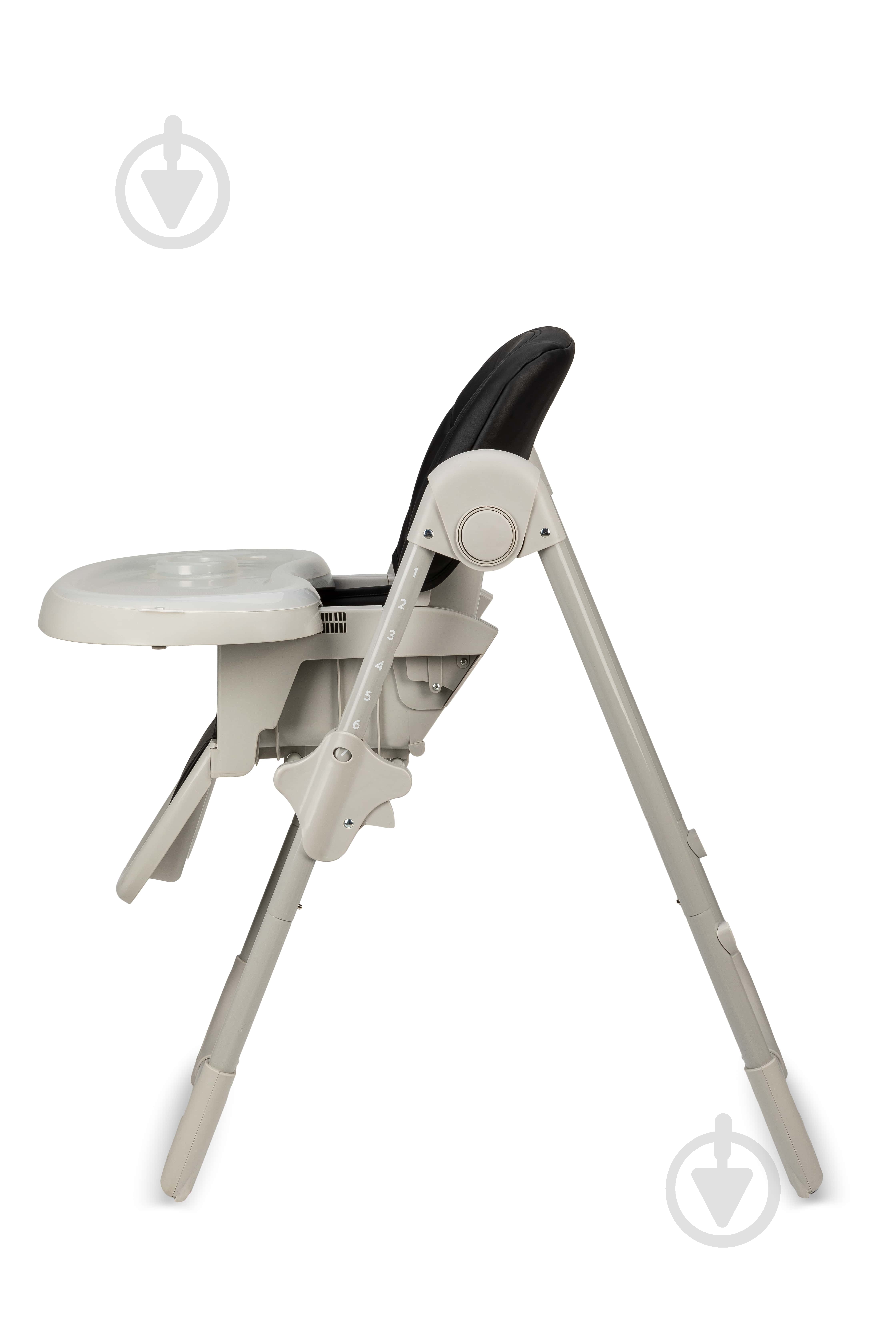Стульчик для кормления MoMi GOJO black - фото 7 Стульчик для кормления MoMi GOJO black - фото 7