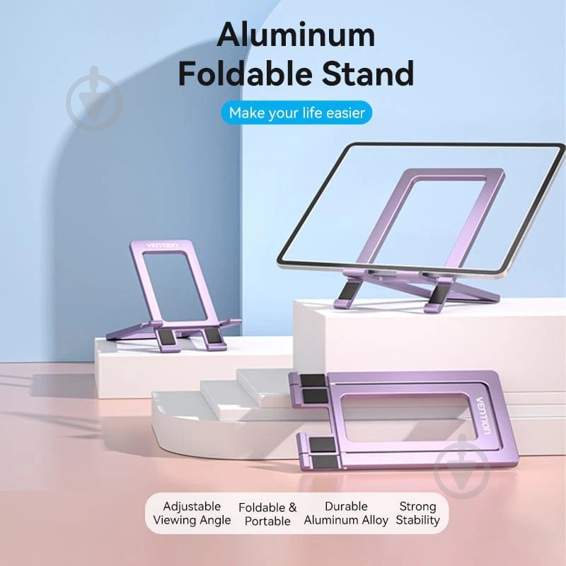 Подставка Vention KCZH0 графит - фото 5 Подставка Vention KCZH0 графит - фото 5